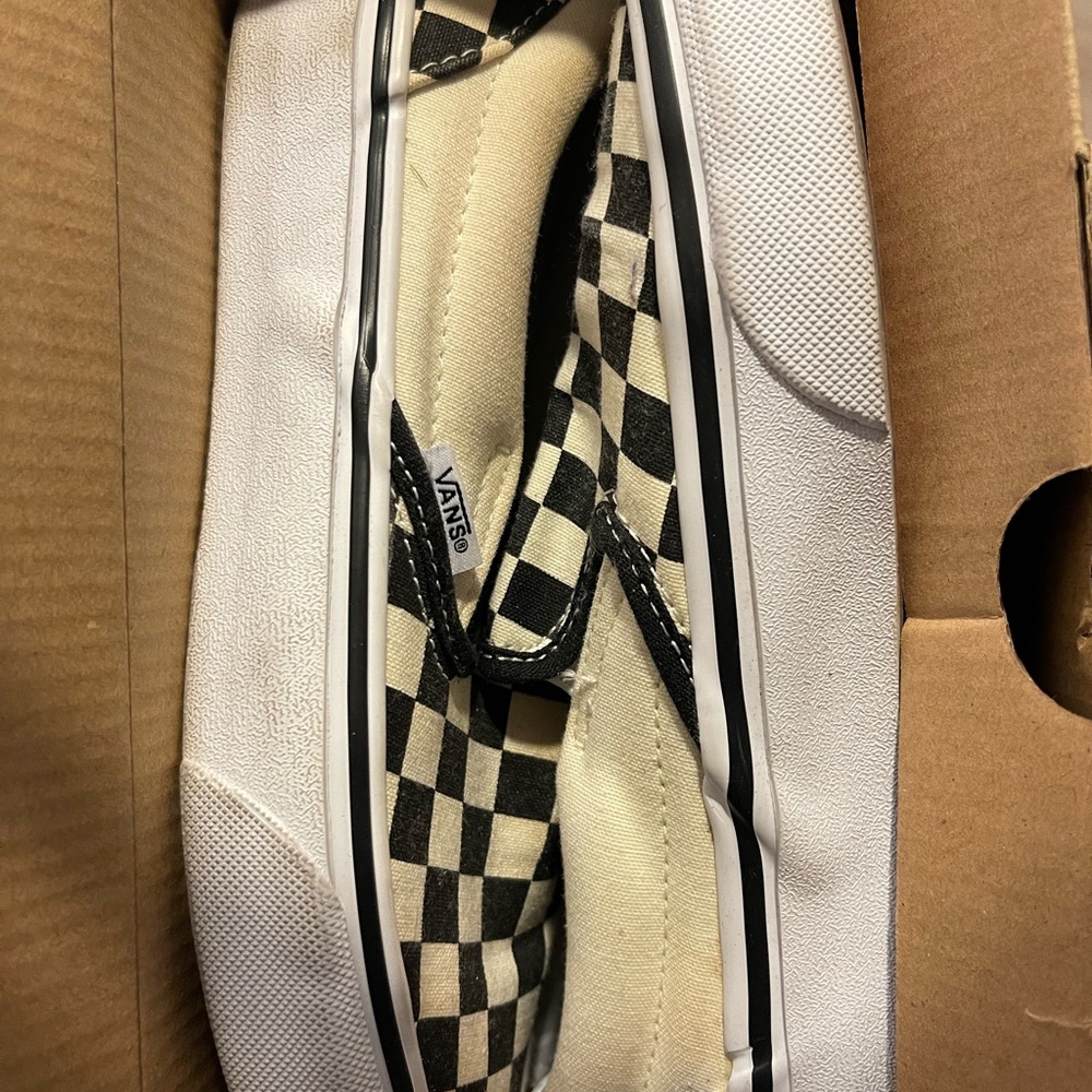 checkerboard vans